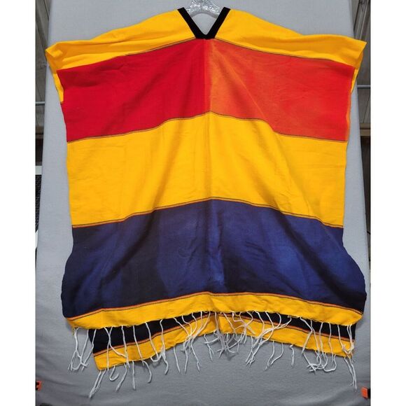 Monarcas Morelia Soccer Poncho Sarape Adult One Size Futbol - Picture 2 of 5